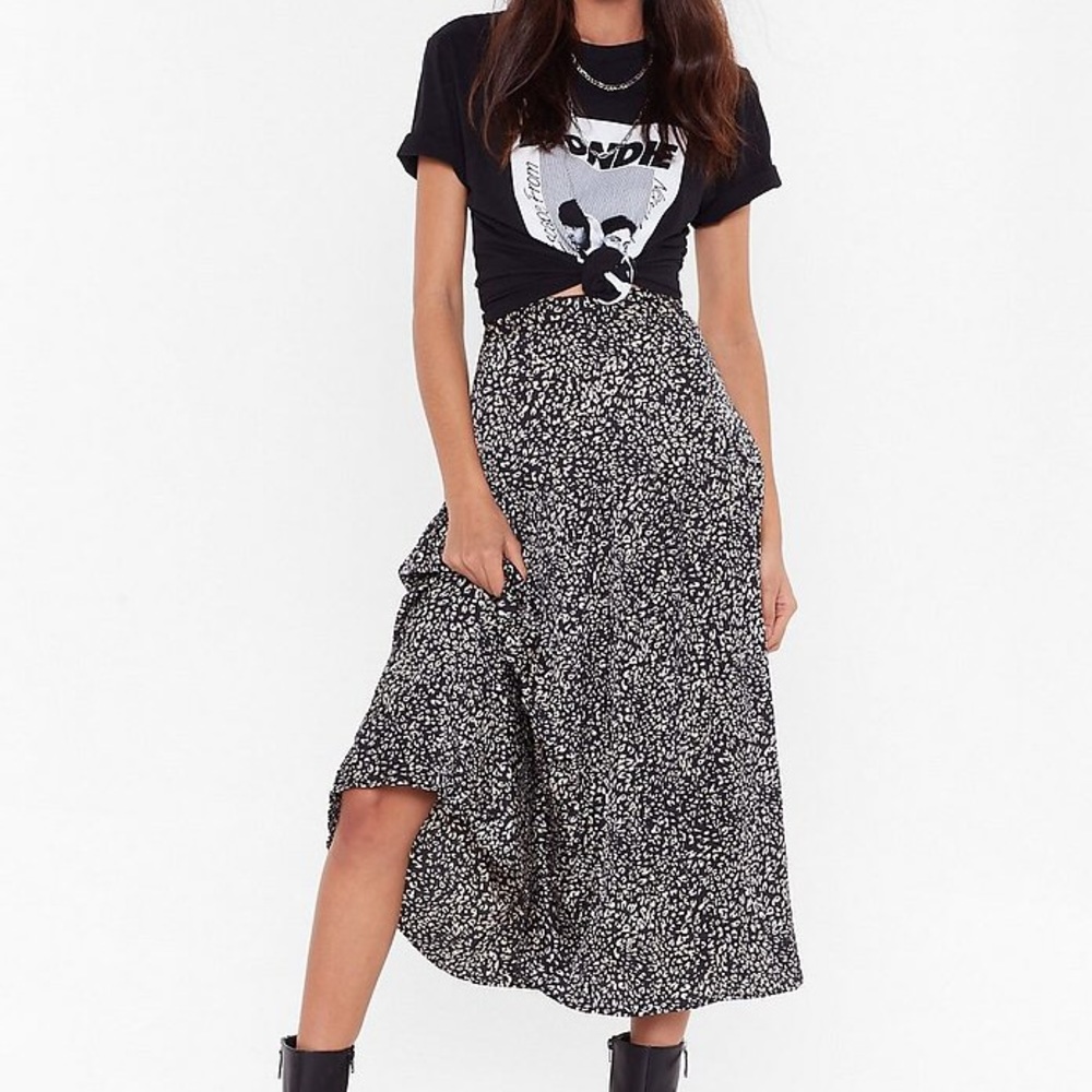 Nasty gal Wild By Me Midi Skirt